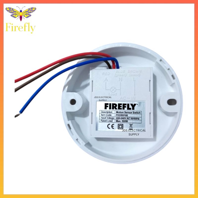 Firefly Motion Sensor FEDSS100 220V | Shopee Philippines