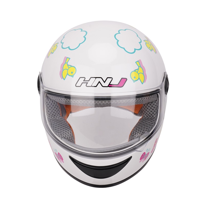 【EAGLE SPEED】HNJ KIDS FULL FACE HELMET HELLO KITTY WHITE ORIGINAL HIGH ...