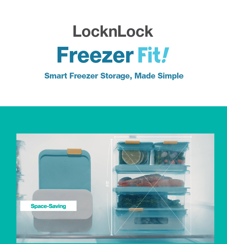 LocknLock Set of 6 Freezer Fit | Freezer Container | Shopee Philippines