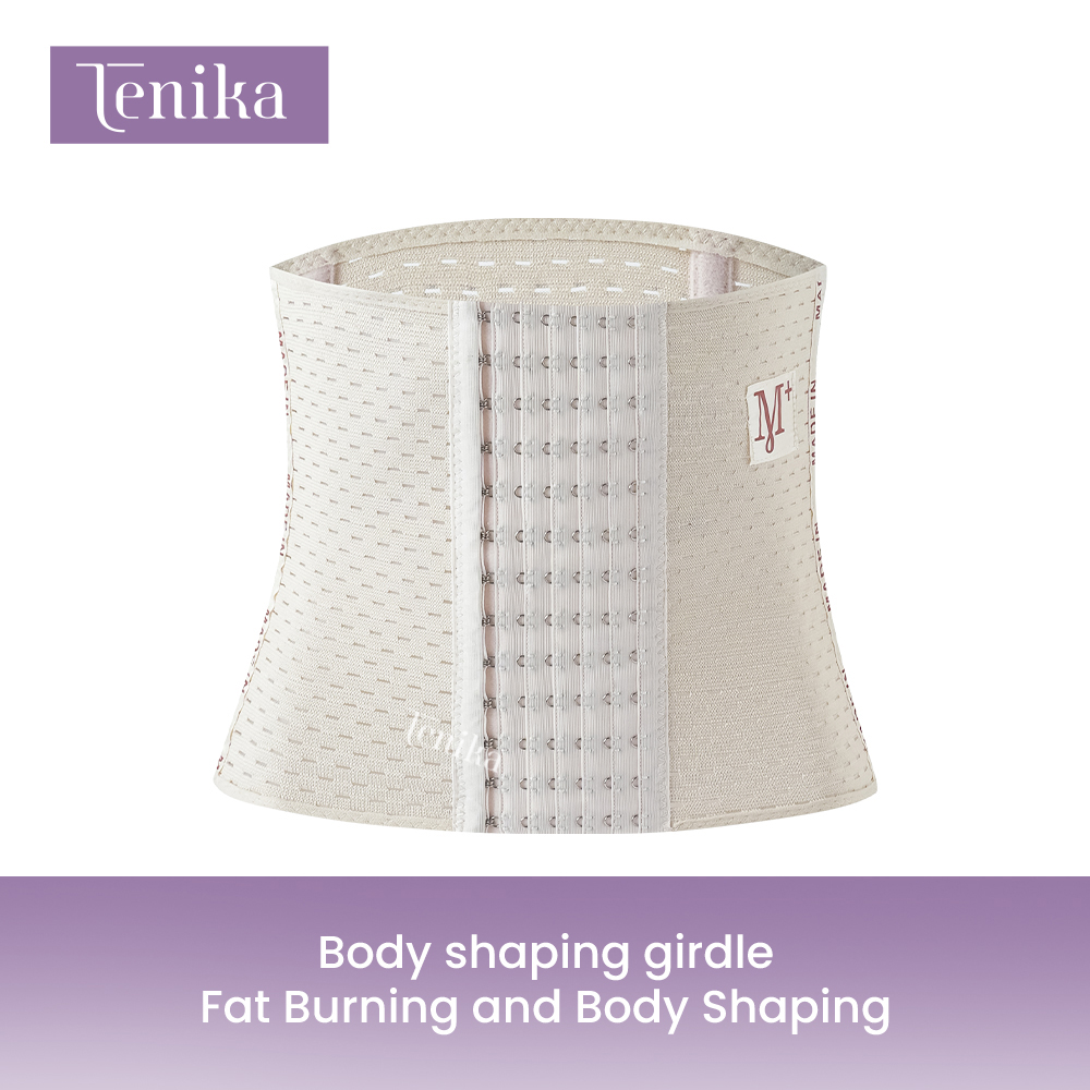 TENIKA (2pcs) Women Body Shaper Slim Waist Trainer Trimmer Tummy Girdle ...