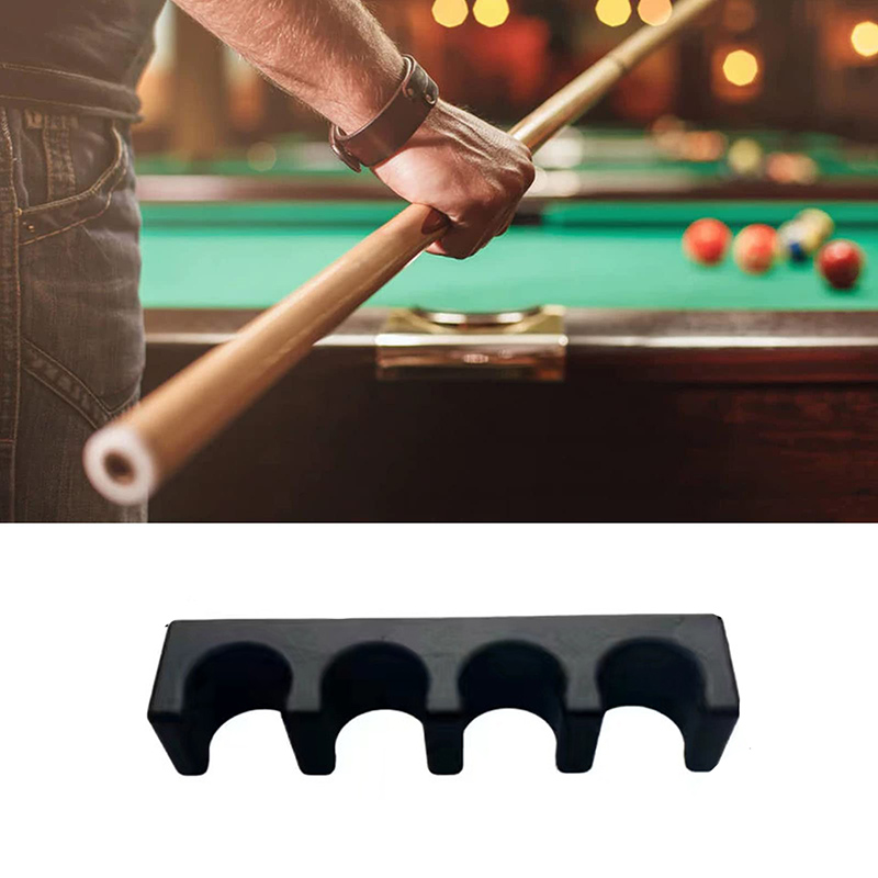 4 Holes Wall Billiard Cue Rack Pool Cue Set Holder | Shopee Philippines