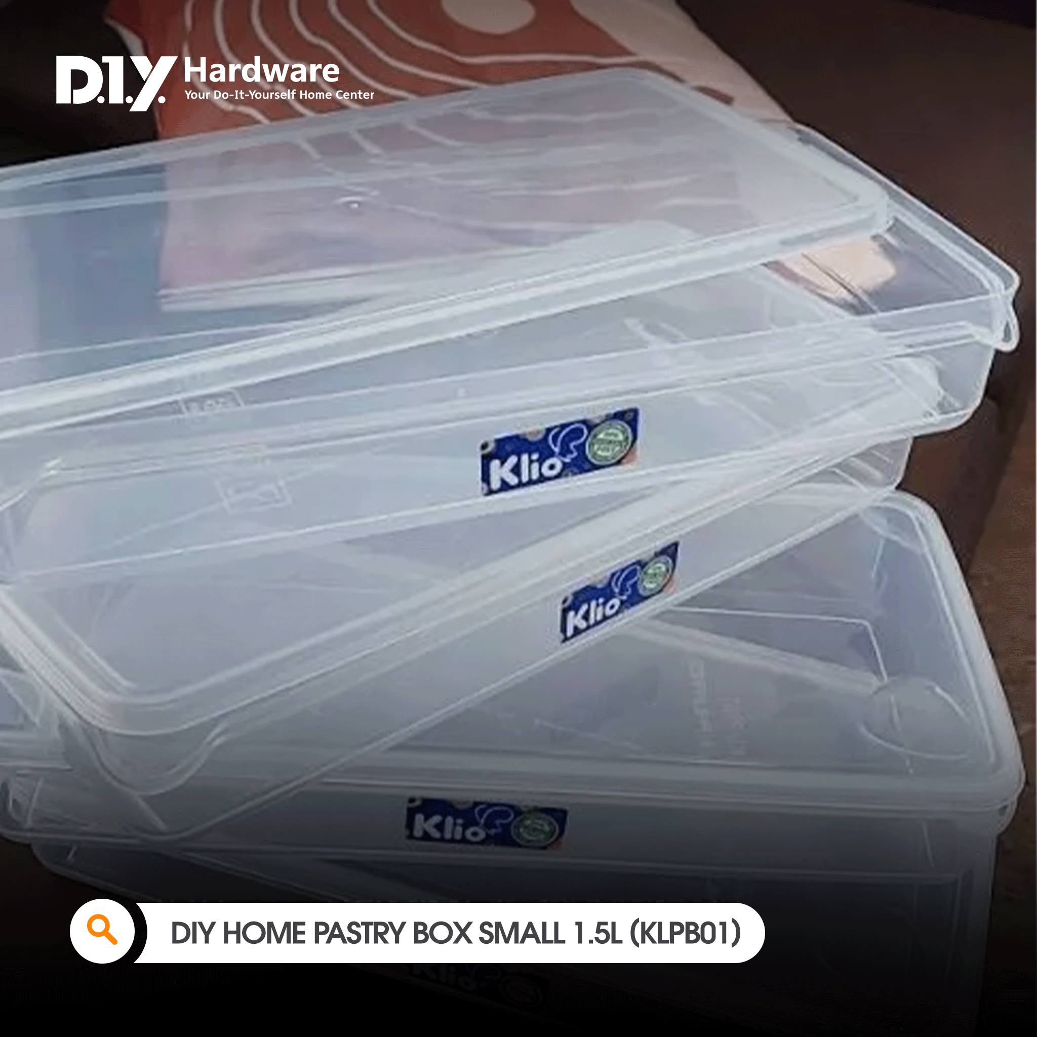 KLIO by DIY Hardware Pastry Box Small 1.5L - KLPB01 | Shopee Philippines