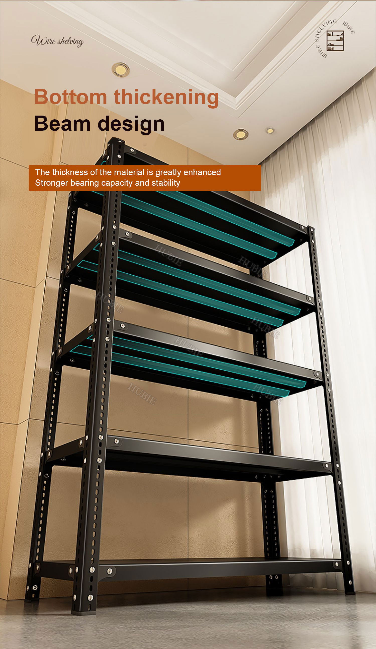 200*200 Metal Rack Steel Rack Adjustable Boltless Rack Heavy Duty Shelf ...