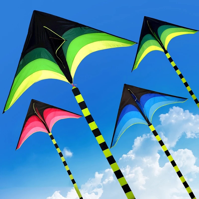 2m long tail rainbow kite with string 50 m outdoor children's children ...