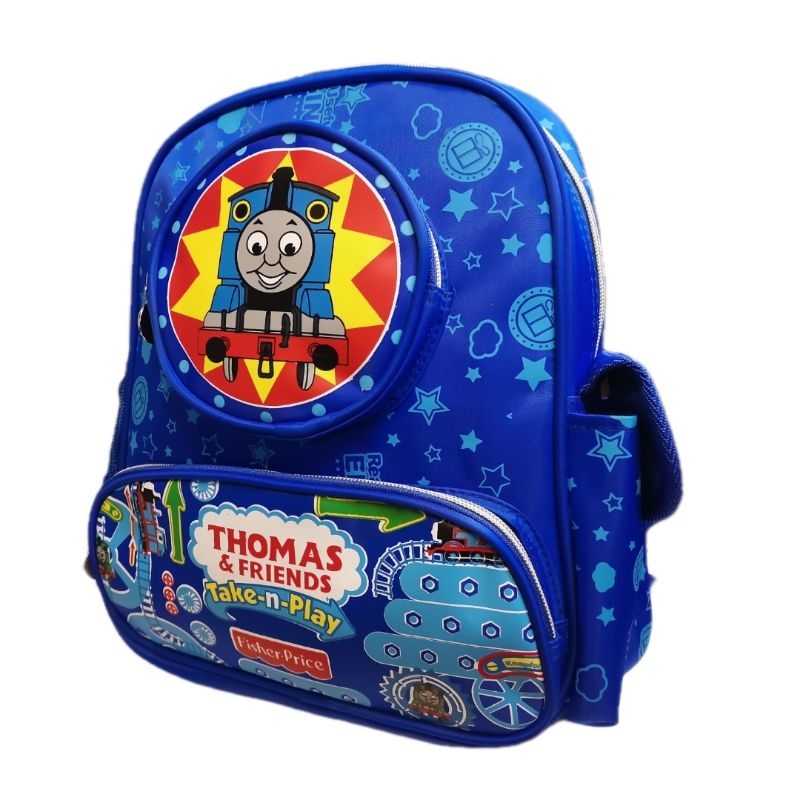 Thomas and Friends Cartoon School Backpack Bag for Boys - 13 Inches ...