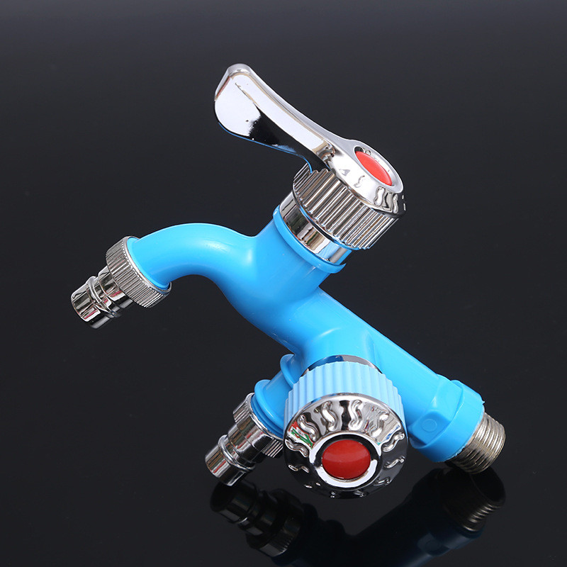Dual Control Double Outlet Water Tap 1/2