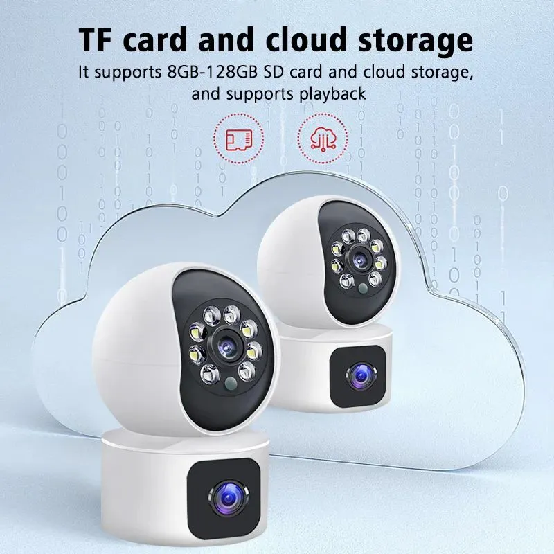 BUY 1 TAKE 1 V380 Pro 1080P HD CCTV Camera Connect Cellphone Dual Lens ...