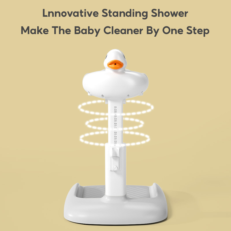 Adjustable Baby Standing Bath Support Infant Standing Shower Rack With ...