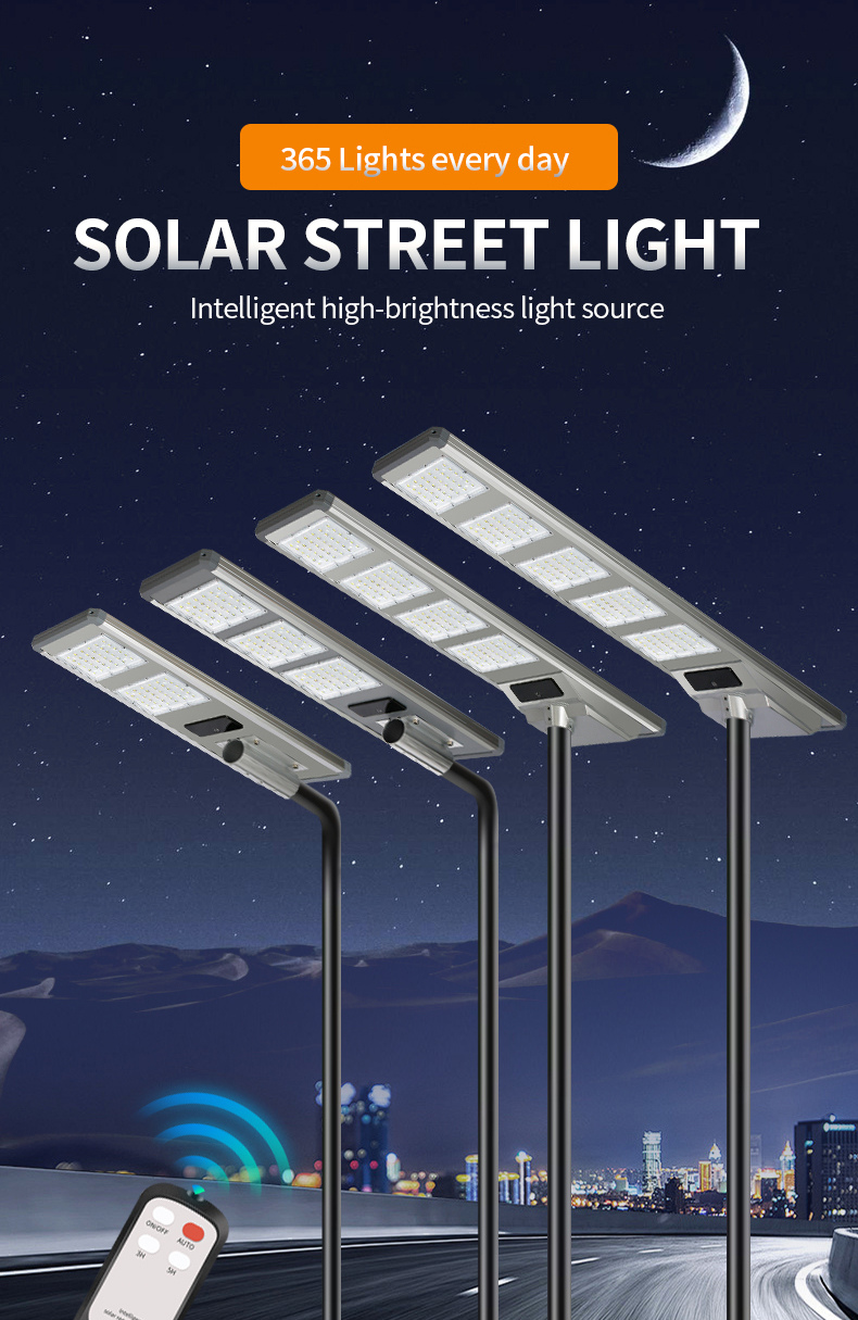Moderngrid Solar Street Light S500 DPWH 300W 400W 500W - 15,000LM LED ...