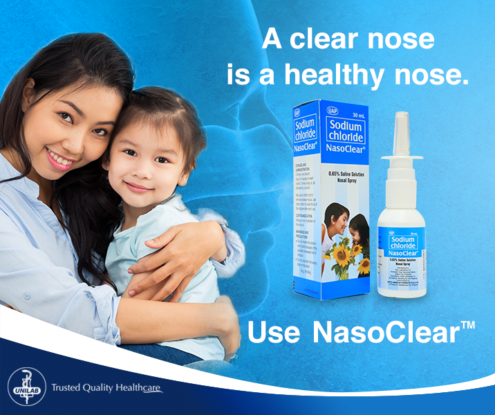 NasoClear 0.65% Saline Solution Nasal Spray - 30mL | Shopee Philippines
