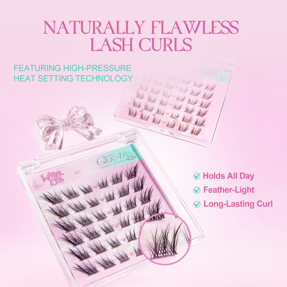 BEST SELLER | GLAMFIX Wink Era Poppin' Glue-Free Lash Clusters ...