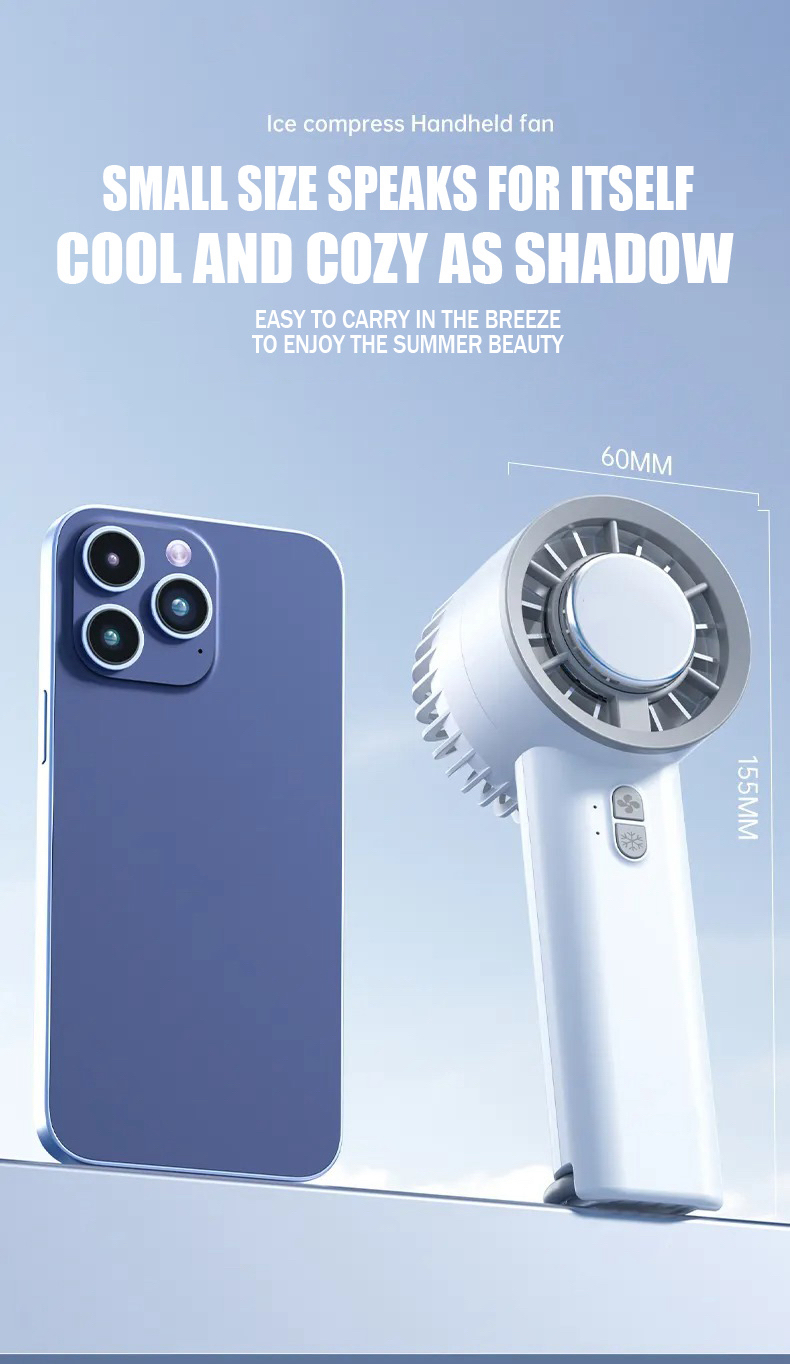 Portable High Speed Mini Fan Fast Charging Power Handheld Mini Fan ...