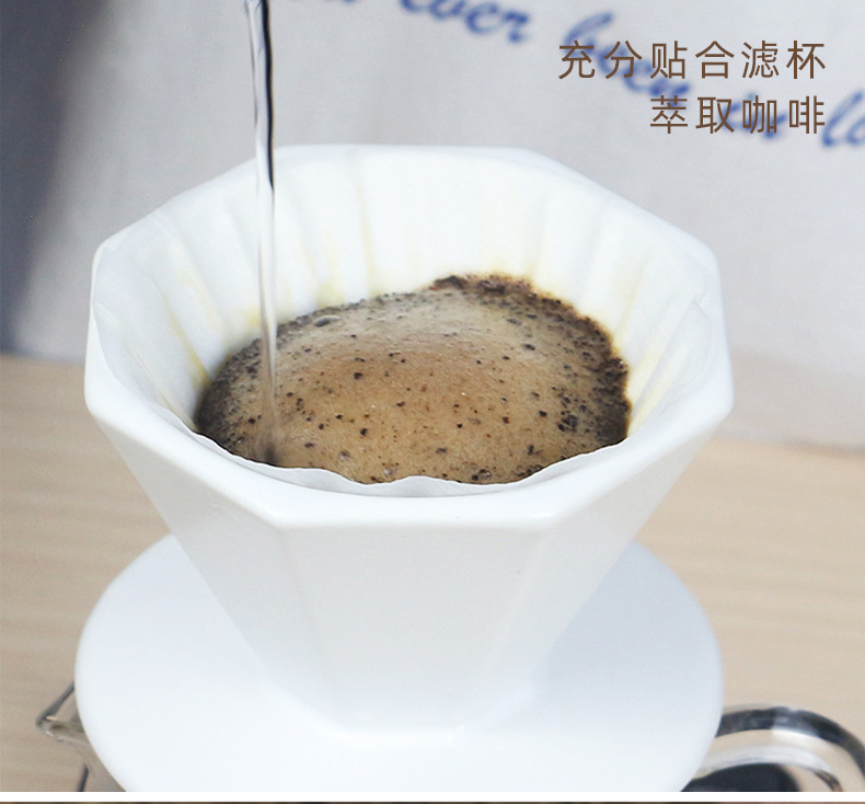 NIBU Home Pour-over Coffee Gift Box | Octagonal Kettle Set | 5-Piece ...