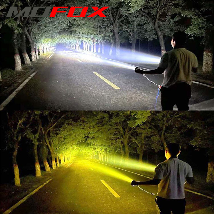 MOFOX R1 Laser Gun Motorcycle Mini Driving Light Hi/Lo Dual Color