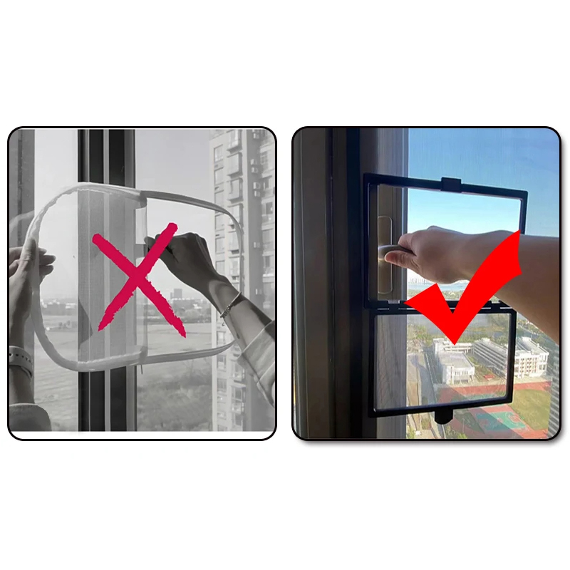 Screen Small Open Window Removable Frame Easy Install For Apartment ...