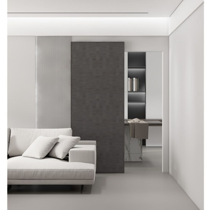 Ghost Floating Back Hidden Sliding Door Rail Set Concealed Soft Close ...