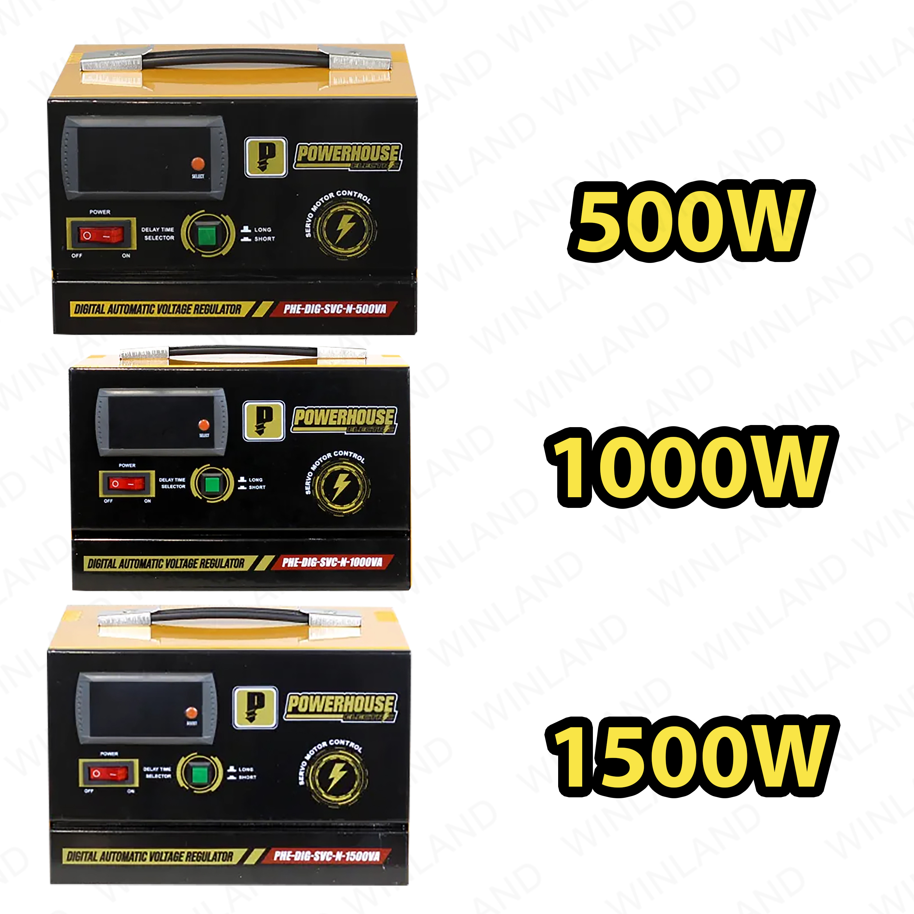 Powerhouse by Winland Digital AVR Servo Motor Type Control 500W / 1000W