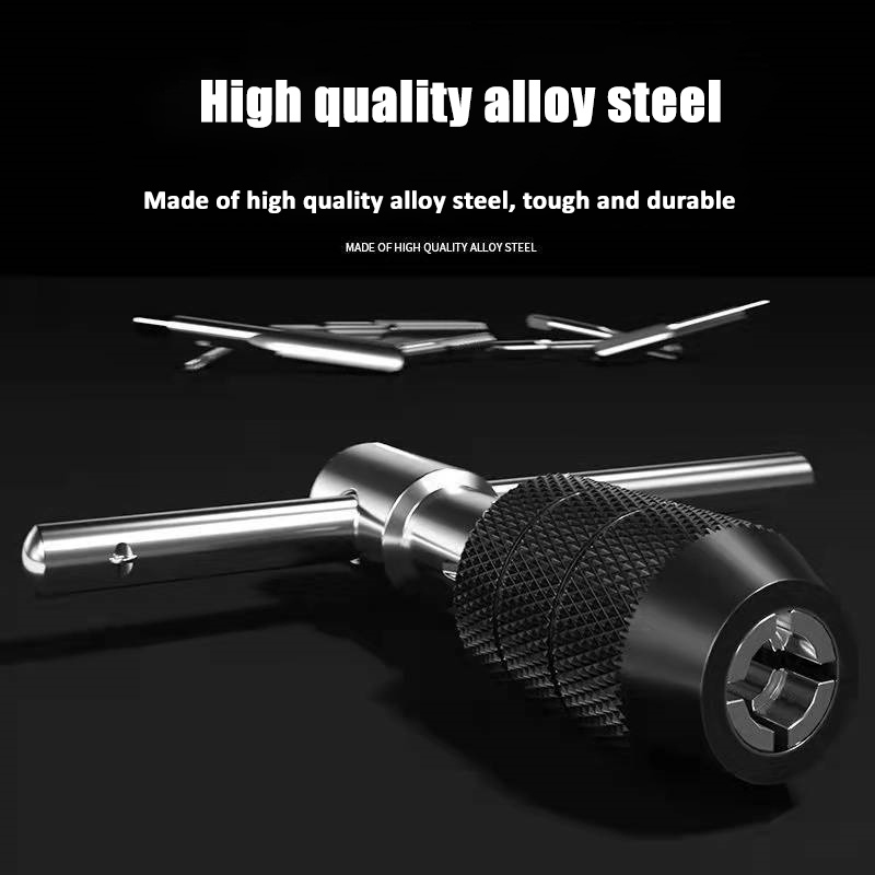 6pcs T-type Metal Hand Tools Screw Thread Tap Wrench M6/M7/M8/M10/M12 ...