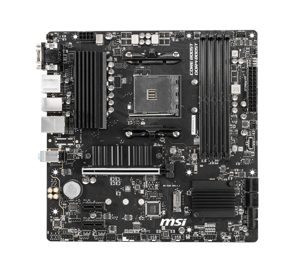 MSI AMD B550M PROVDH DDR4 Motherboard (Socket AM4 Supported) Shopee