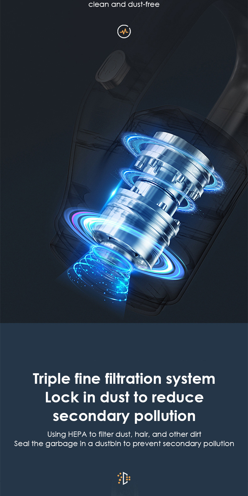 KANAZAWA 3 IN 1 Wireless Vacuum Cleaner Portable For Car Mini Handheld