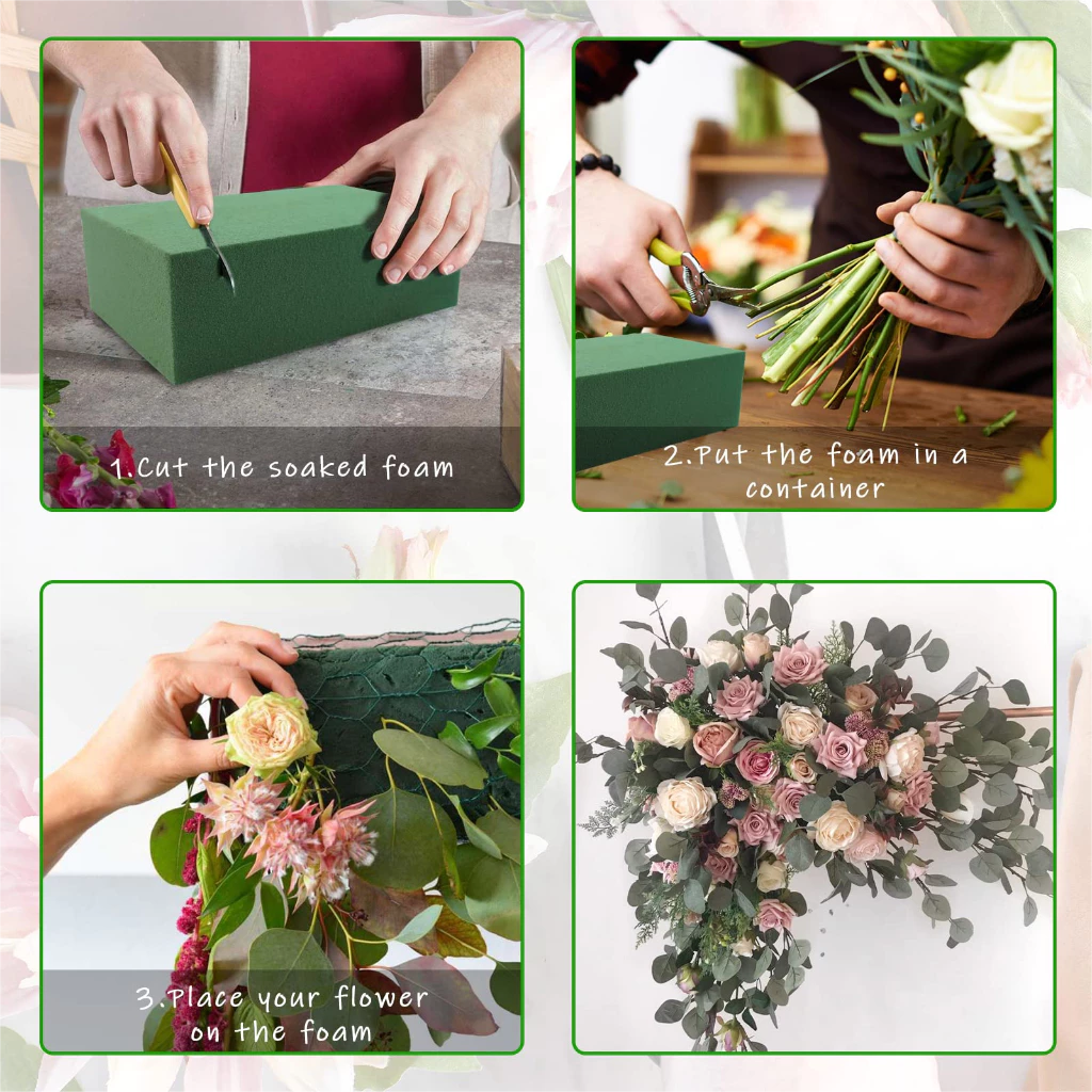 Flower flower arrangement moisturizing flower mud absorbent sponge ...