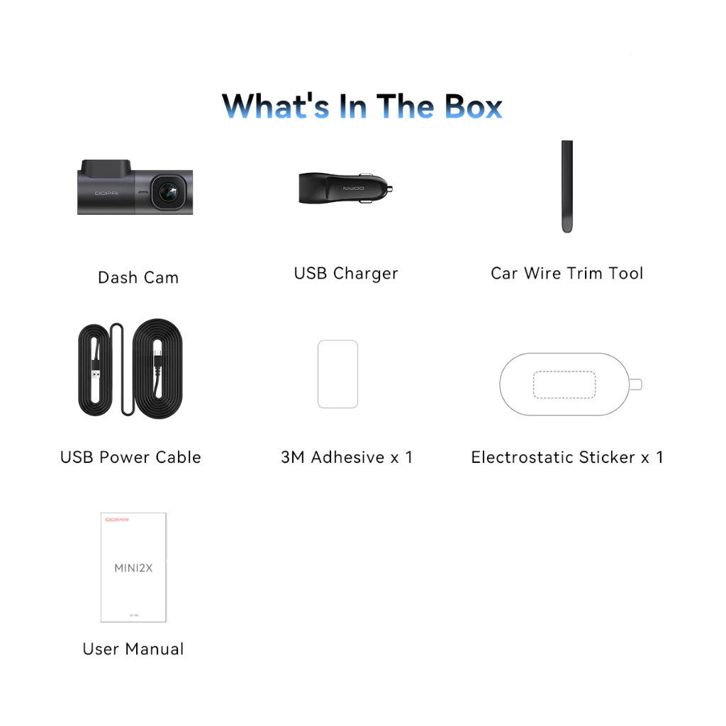 ph 11134208 7rask m16ui0br0oek65 DDPAI Mini 2X – Caméra Voiture Ultra Puissante avec Vision Nocturne 2K & Wi-Fi 5GHz