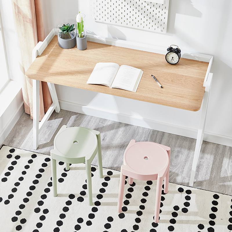 Nordic Stackable Windmill Stool Plastic Chair Hickened Material Parlor ...
