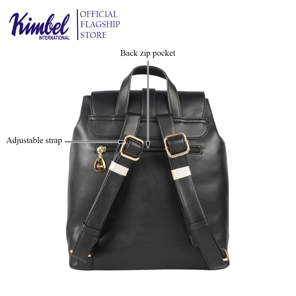 KIMBEL HGZB7126 Backpack Synthetic Leather | Shopee Philippines