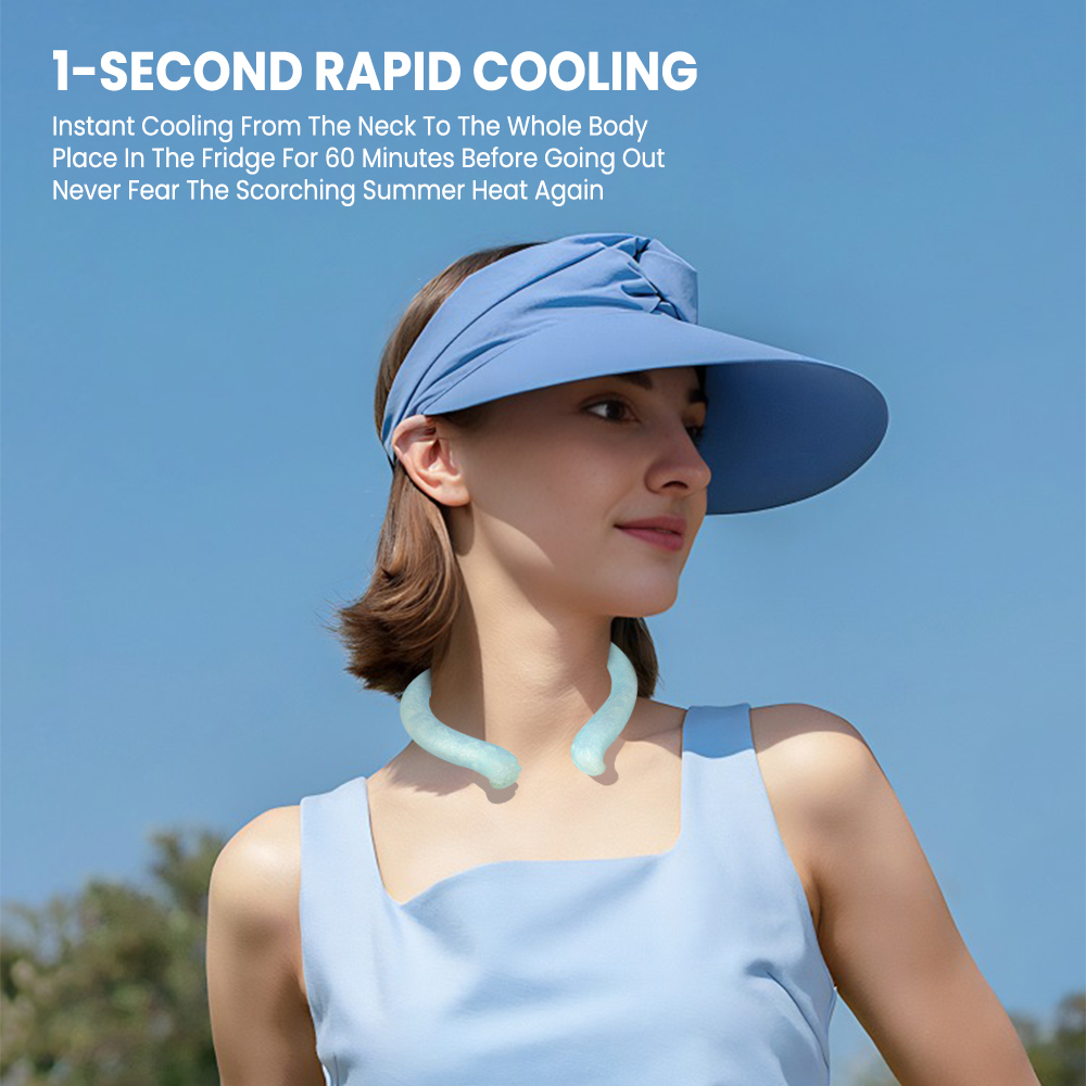 Orashare NC01 Ice Neck Cooler Tube Summer Rapid Cooling Reusable Skin ...
