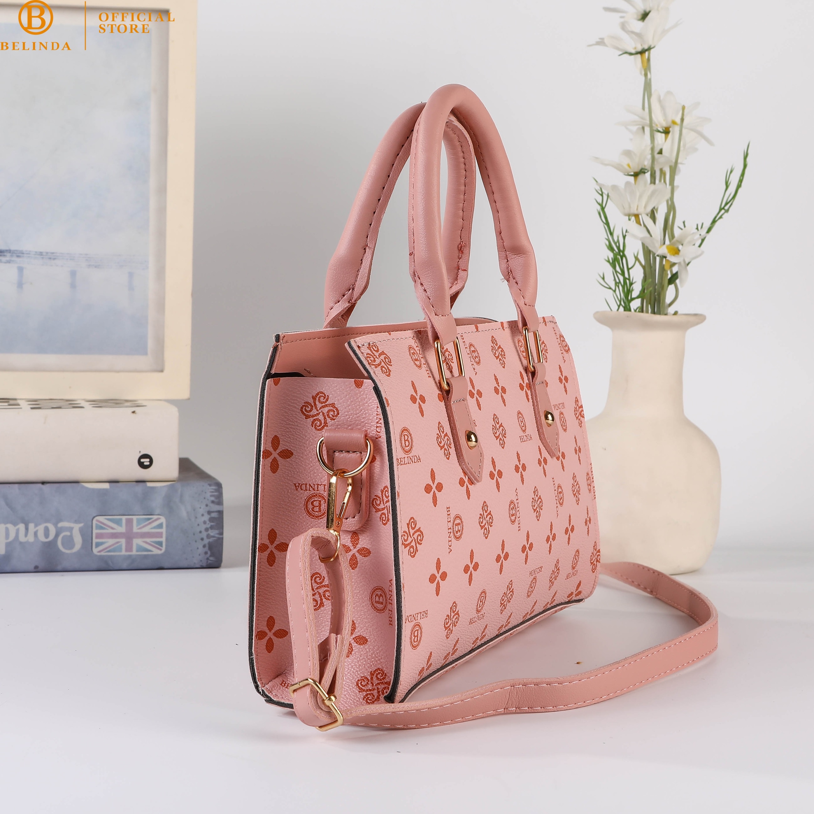 BELINDA Handbag For Woman PU Leather High End Ladie Office Sling ...