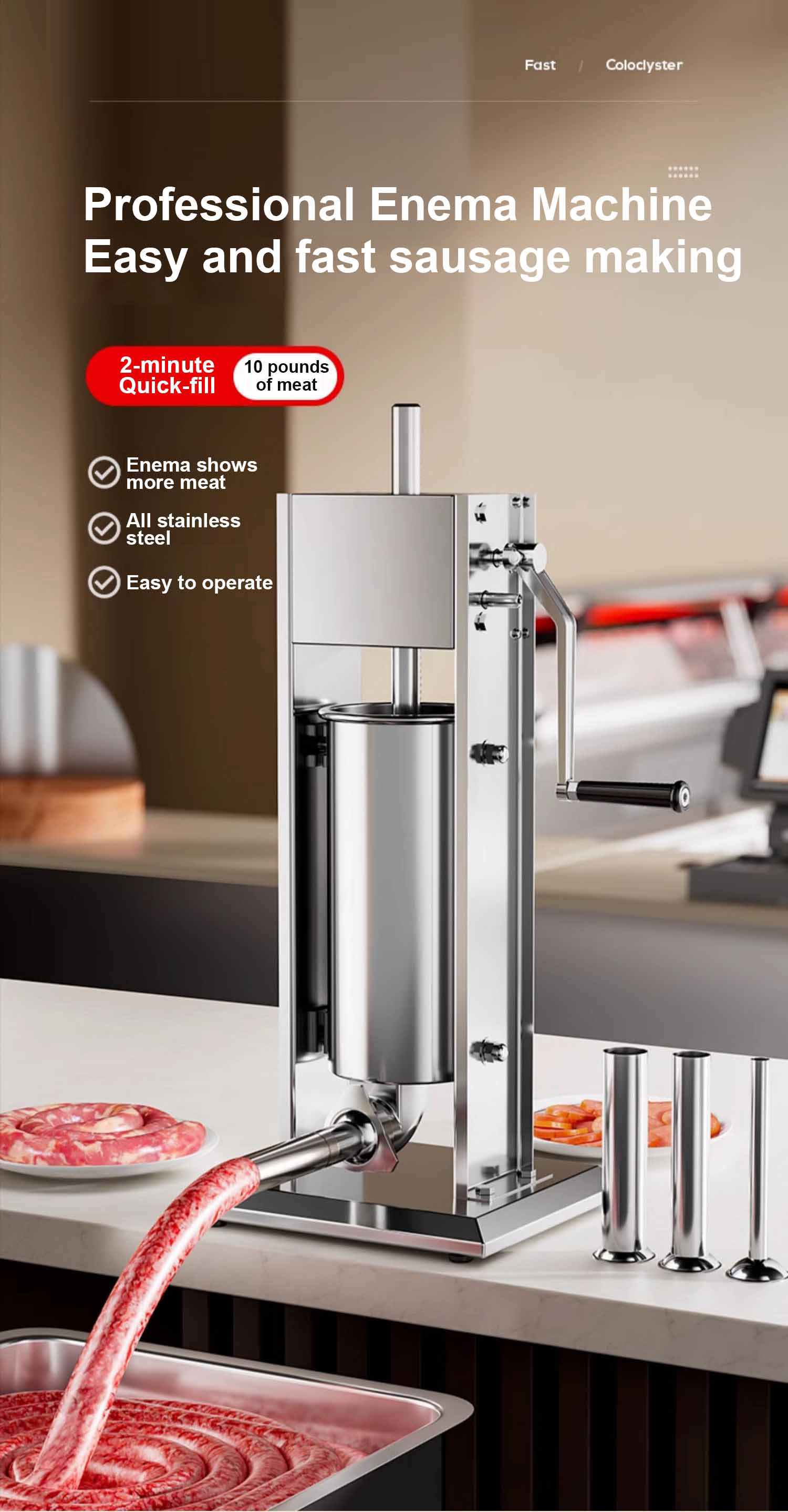 Piston Seal | Mainca FC-30 Sausage Filler