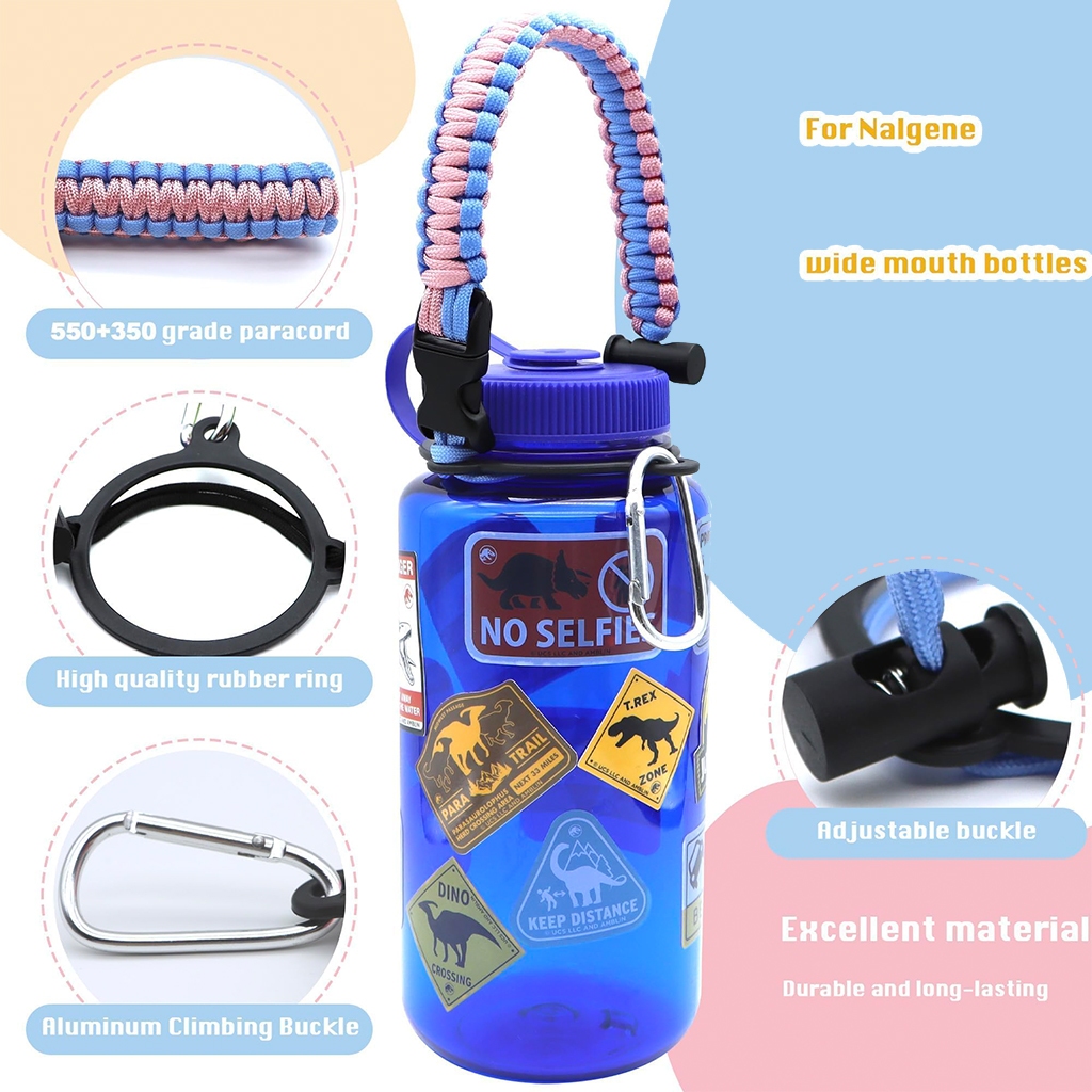 Water Bottle Rope Suitable for Tumbler flask accessory Paracord Handle ...
