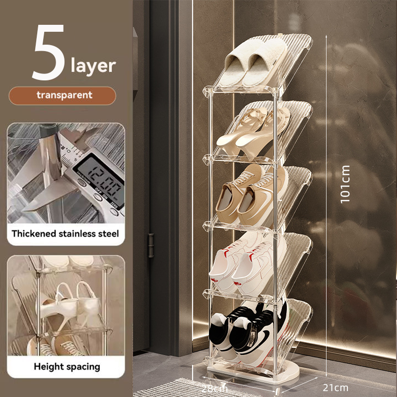 Shoe Rack Organizer Simple Installation Shoe Storage stackable Shoe ...