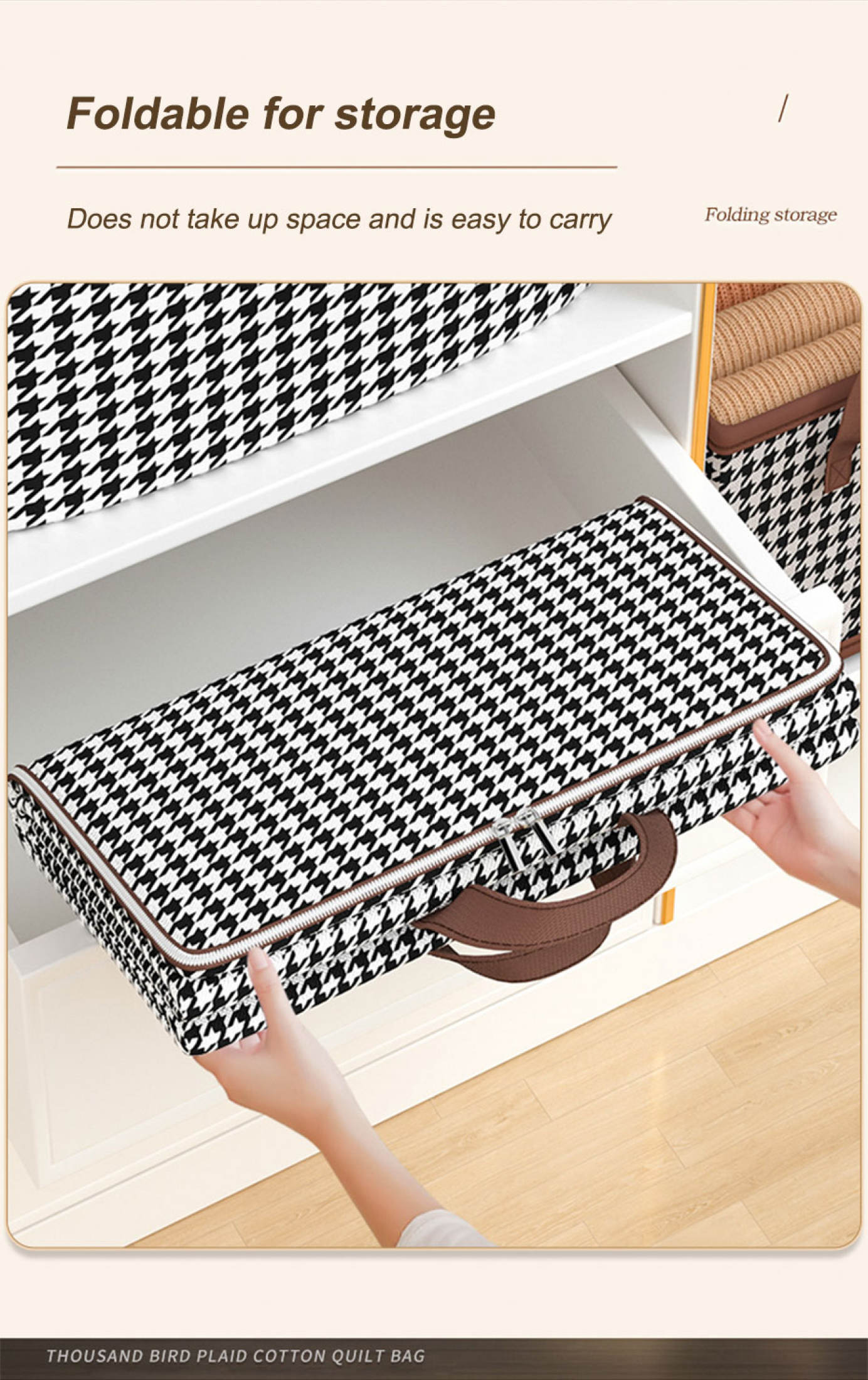 Clothes Organizer Box Foldable Storage Bag Lalagyan ng Damit Big ...