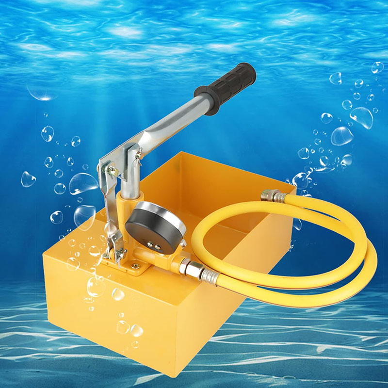 Aluminum 2.5MPa 25KG Water Pressure Tester Manual Hydraulic Test Pump ...