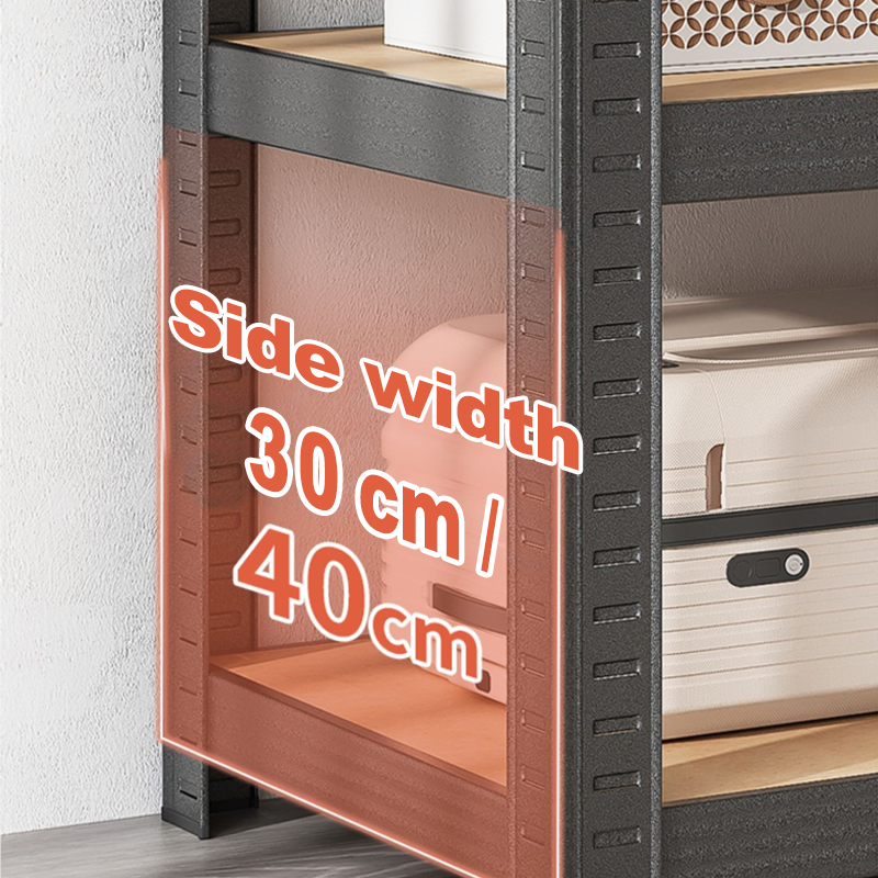 Metal Rack 6 Layer Organizer Layer Shelf Rack Adjustable Boltless Rack ...