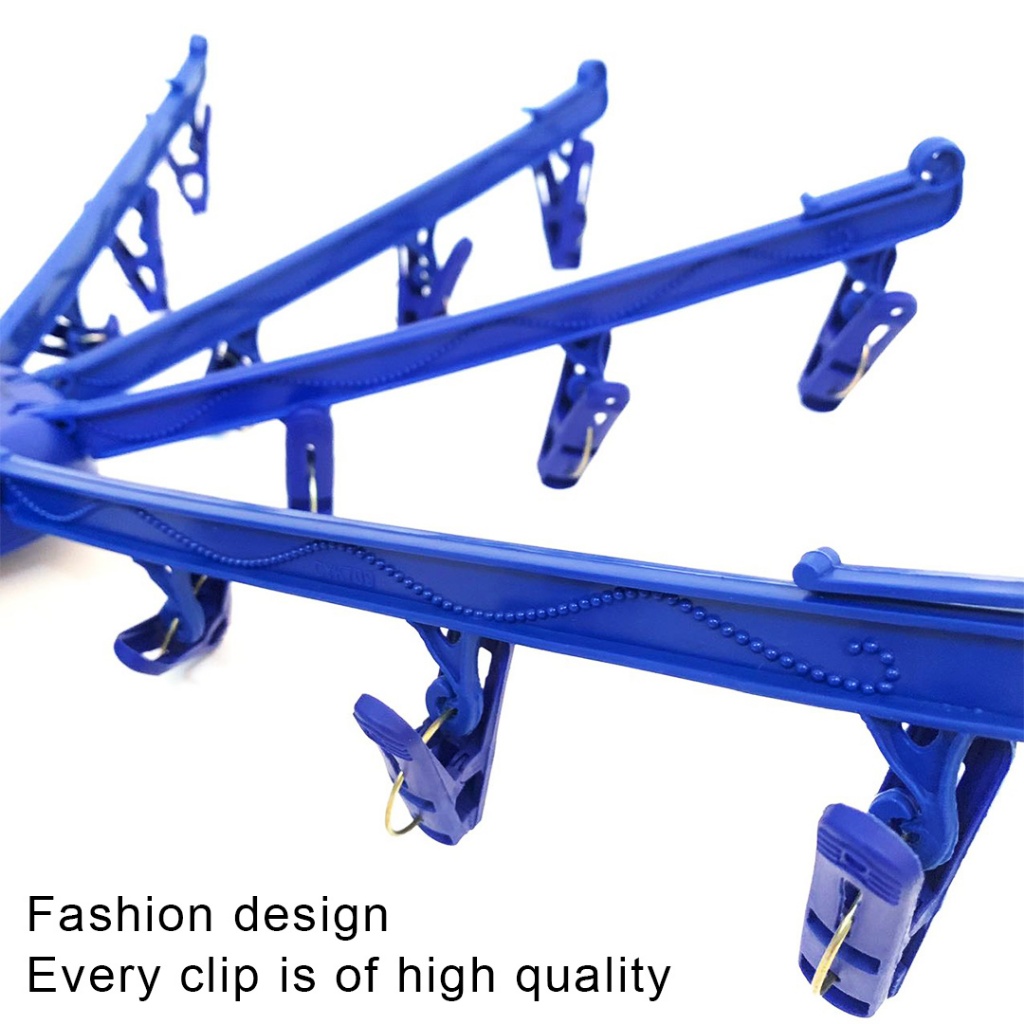 Octagon rack drying hanger Folding drying hosiery rack windproof 36 ...