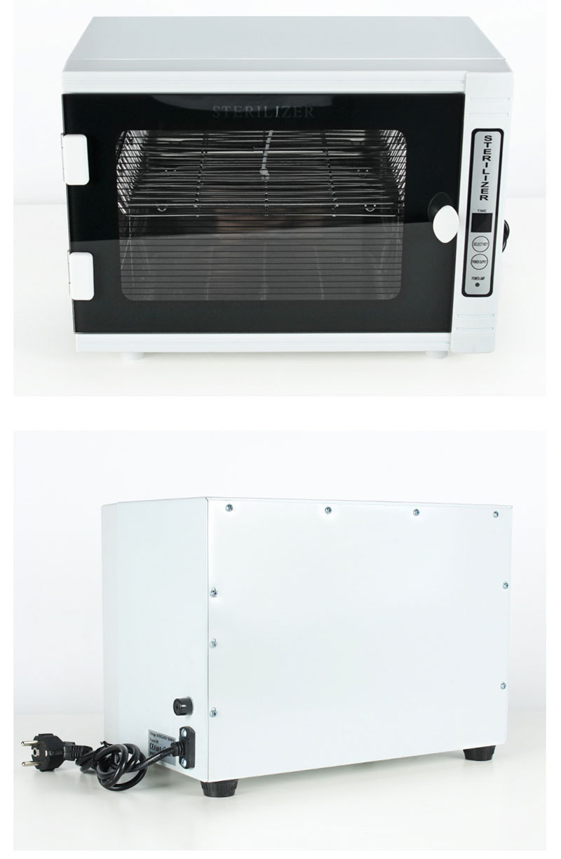 UV Sterilizer Sterilizer 99.9% Towel Tools with Timer Ozone Nail Salon ...