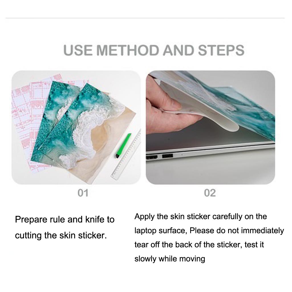 Anime Cartoon Cover Laptop Skins Sticker One Piece Theme Luffy Zoro