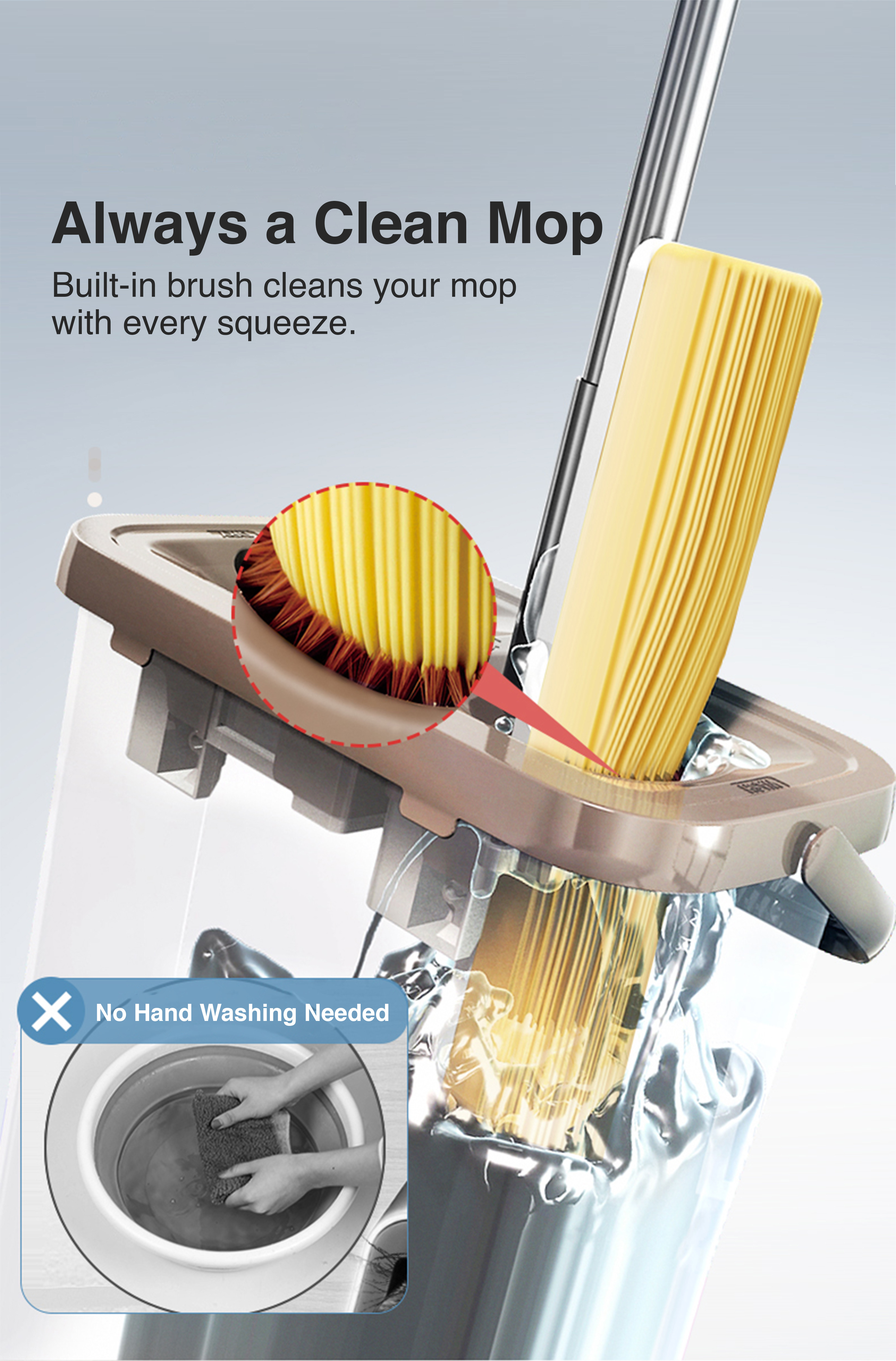 iMop Squeeze PVA Floor Mop Complete Set IMOP-S | Shopee Philippines