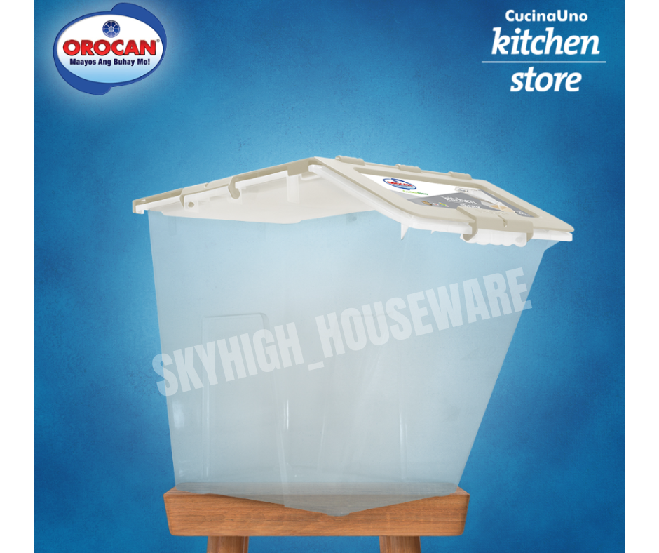 OROCAN Store Kitchen Food Storage Cereal/Rice Cucina Uno 12 and 28KG ...