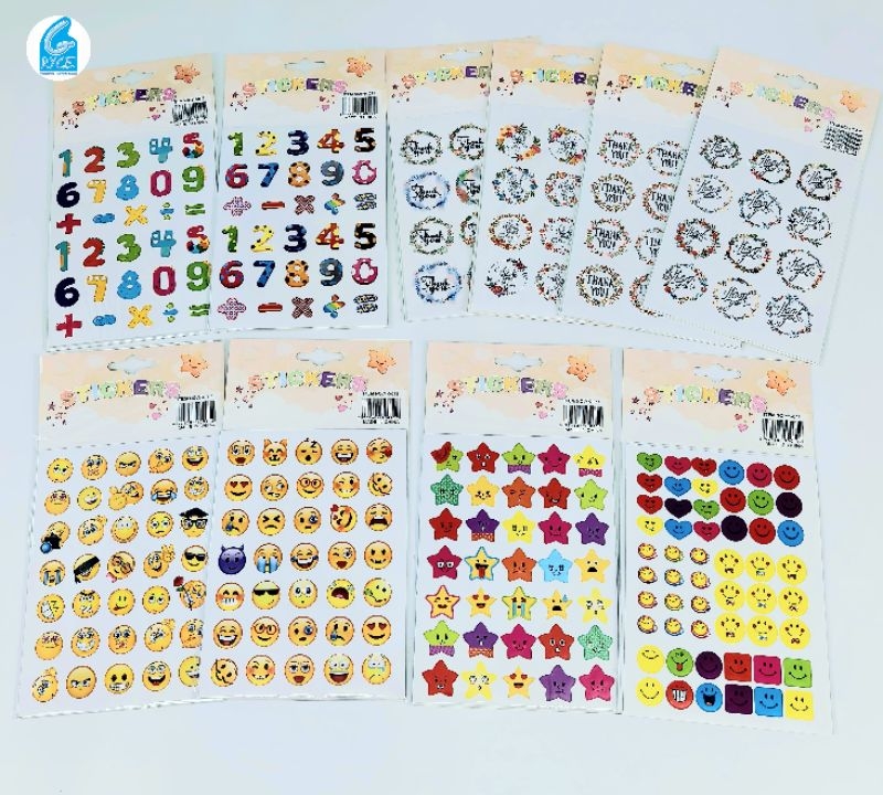 10 Sticker Sheets for Personalizing Notebooks, Cards, and Crafts ...