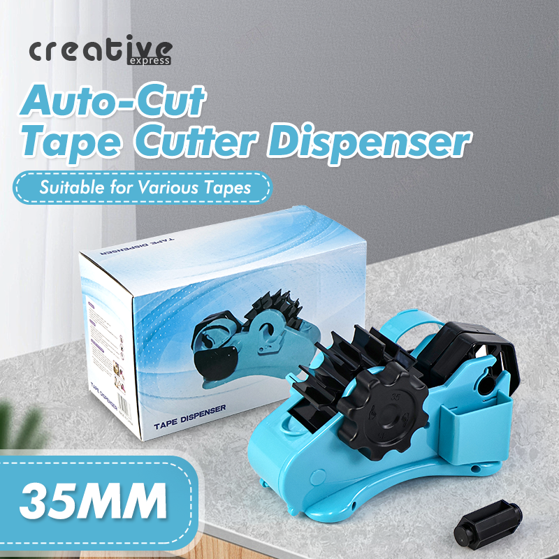 Creative Auto-Cut Tape Cutter Dispenser 35mm Multifunctional Tape ...