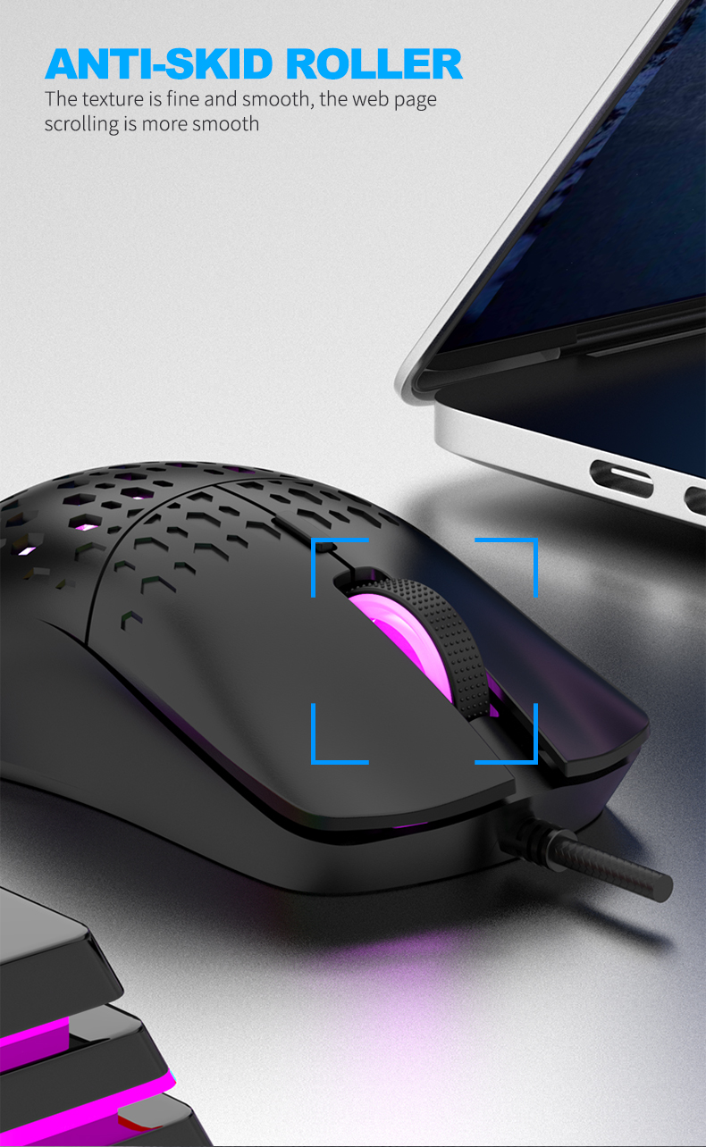 Zeus MR002 ( Beez-Hive ) Wired Gaming Mouse RGB Backlight Gaming ...