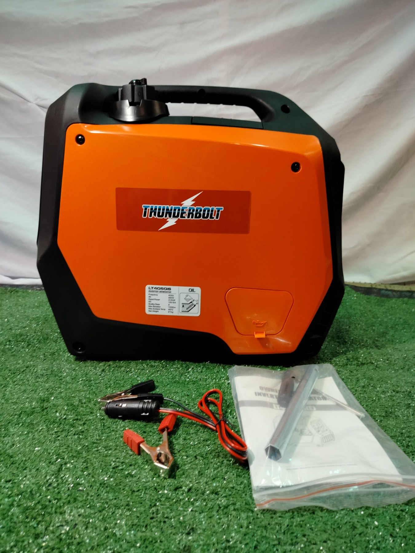 THUNDERBOLT GASOLINE INVERTER GENERATOR (3500w) | Shopee Philippines