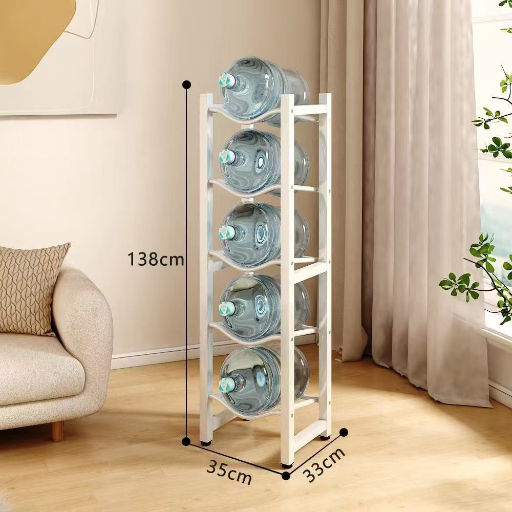 3/4/5 Layer Space Saving Water Gallon Racks Storage rack / Single layer ...