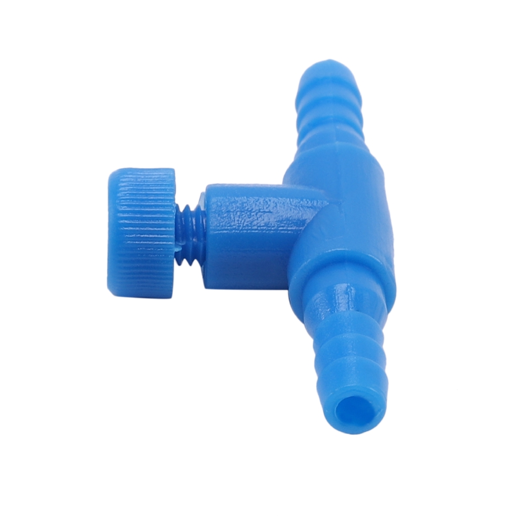 Plastic two-way aquarium air pump control valve for 4mm air pipe ...