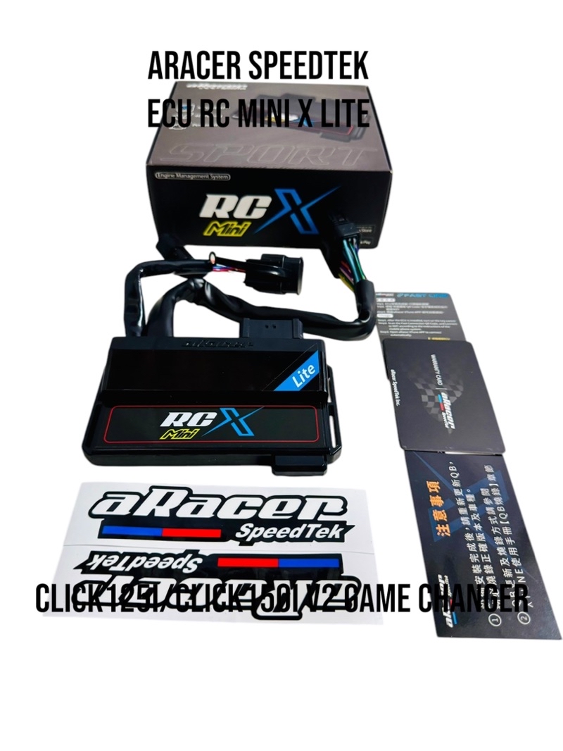 ARACER SPEEDTEK ECU RC MINI X LITE CLICK125i/CLICK150i V2 GAME CHANGER ...