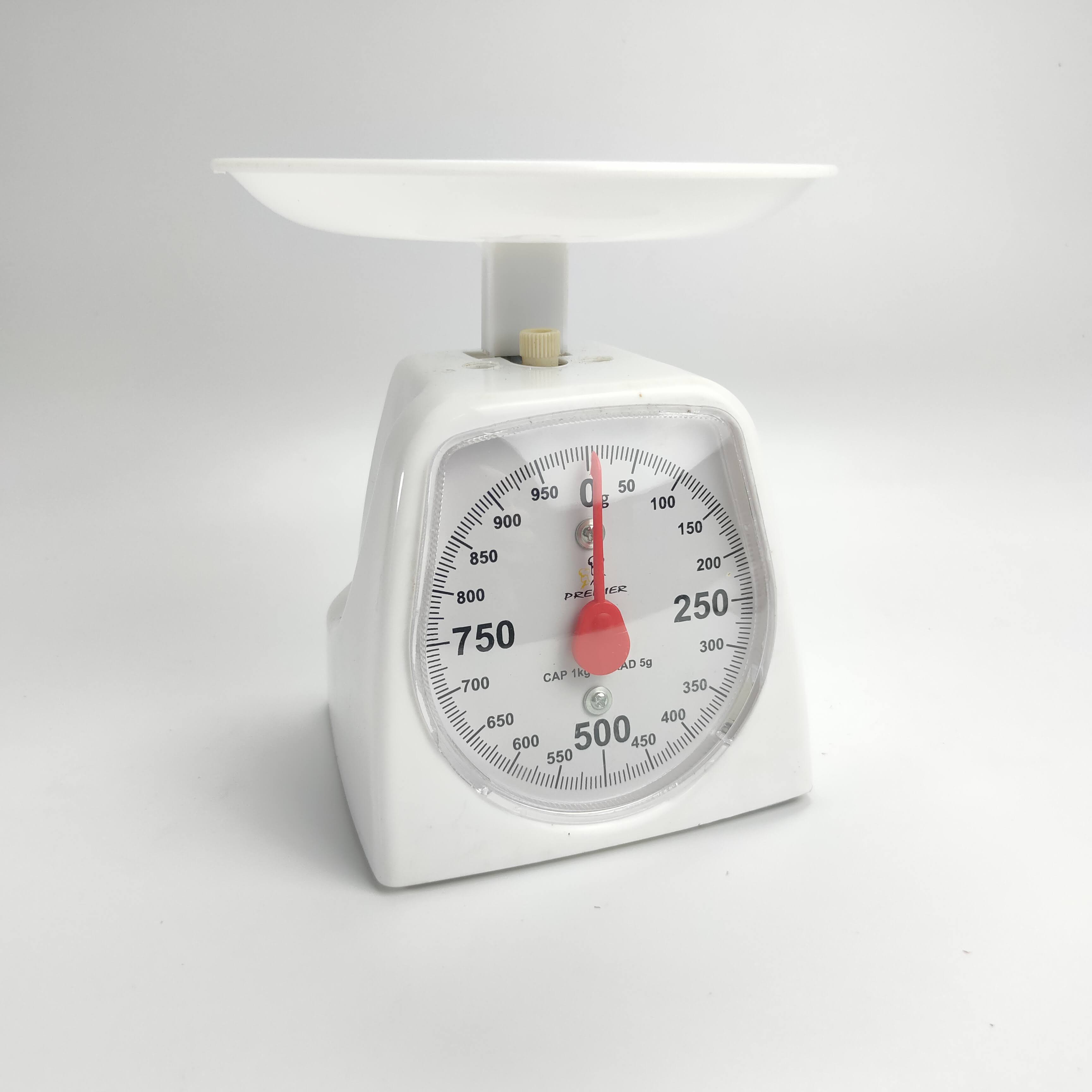 2 kg/ 1 kg manual kitchen scale for small products plastic accurate ...