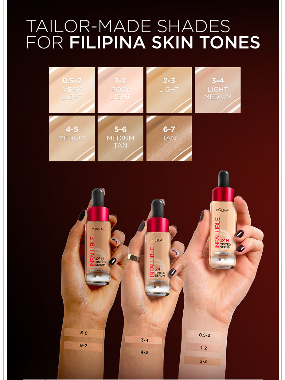 NEW L'Oréal Paris Infallible 24H Tinted Serum Foundation | Shopee ...